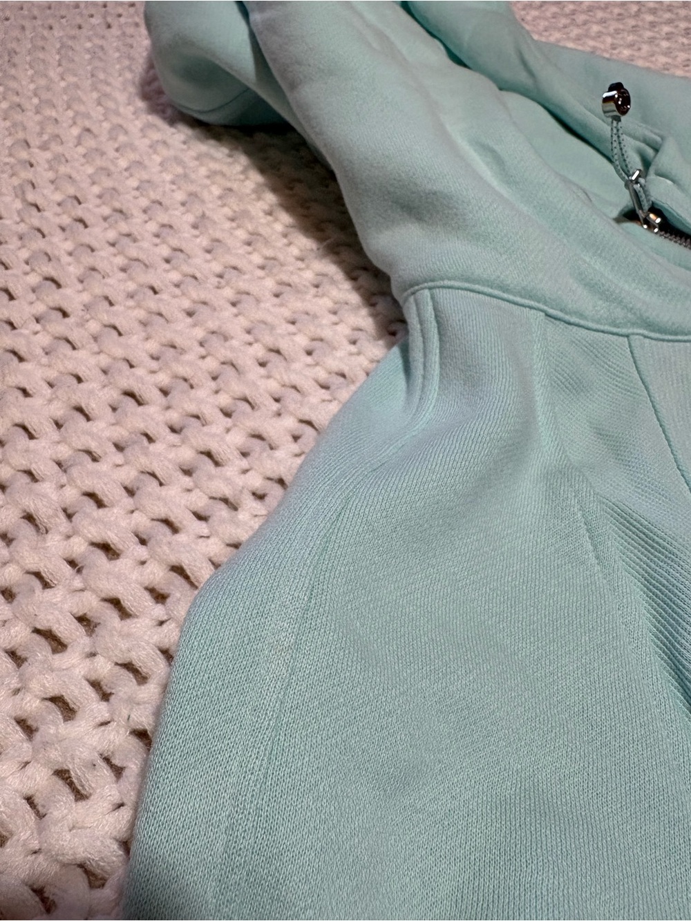 lululemon ideal mint scuba oversized full zip hoodie size m/l - Picture 13 of 13